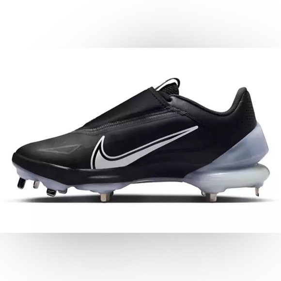 NEW [Nike] Force Zoom Mike Trout 8 Pro Black Metal Baseball Cleats Men's Size 10 - Picture 3 of 15